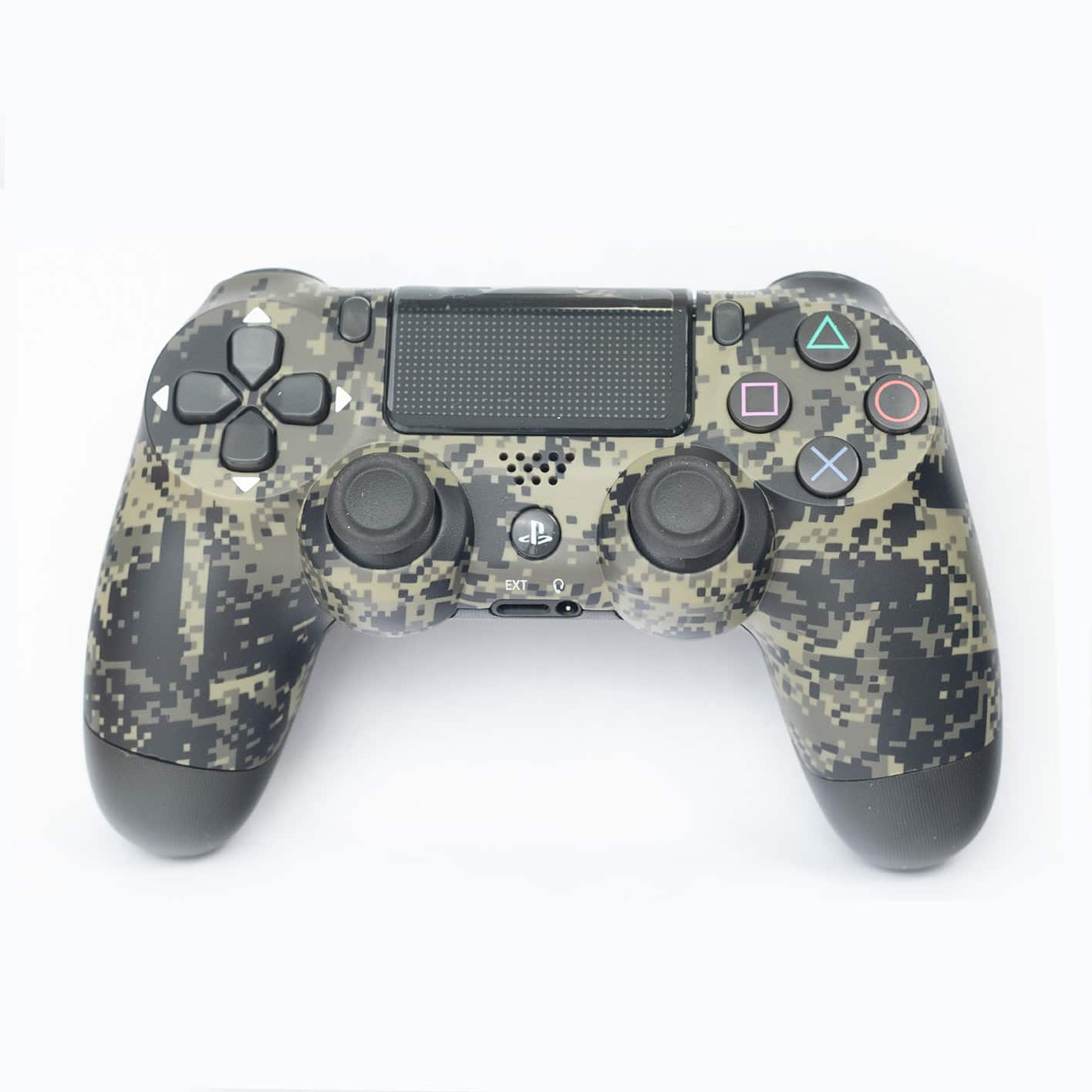 Control Play Station 4 | DS4 Verde Pixel Camuflado - Tienda de Computadores