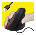 Mouse 5D Vertical Ergonómico Cable Túnel Carpiano Óptico