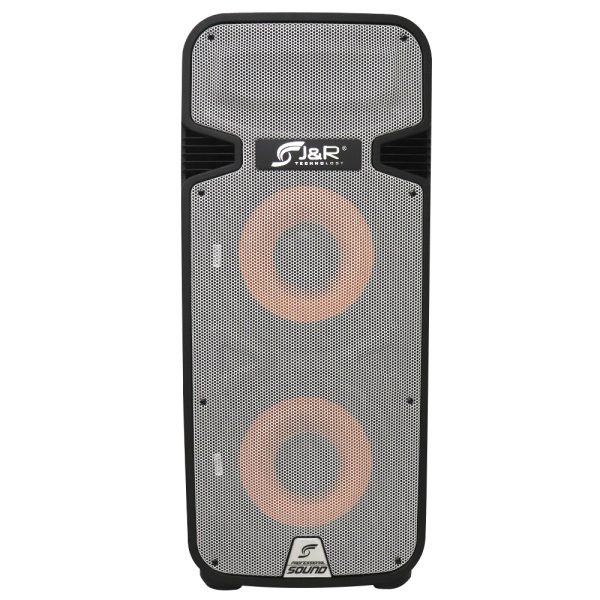 Cabina Activa J&R J5187 2x10" Amplificada