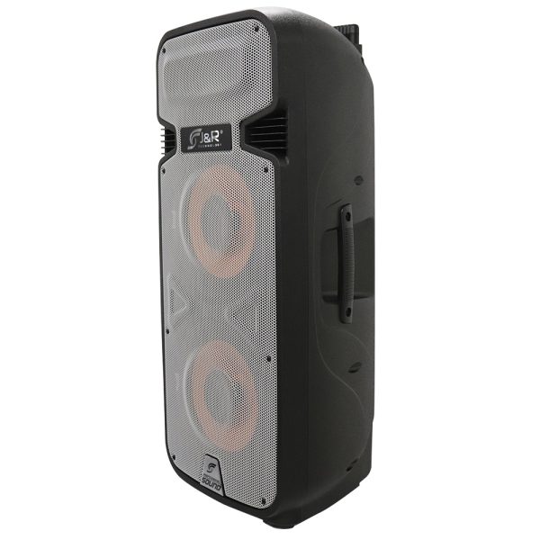 Cabina Activa J&R J5187 2x10" Amplificada