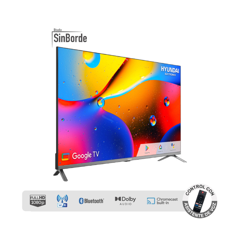 TV HYUNDAI 43" Pulgadas HYLED4322GiM FHD LED | Smart TV Google - Tienda ...