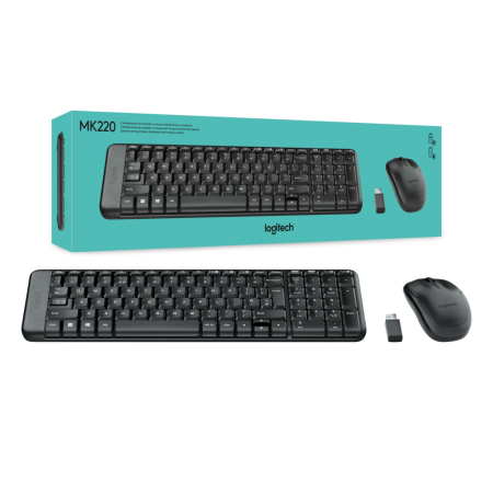 COMBO LOGITECH INALAMBRICO MK220