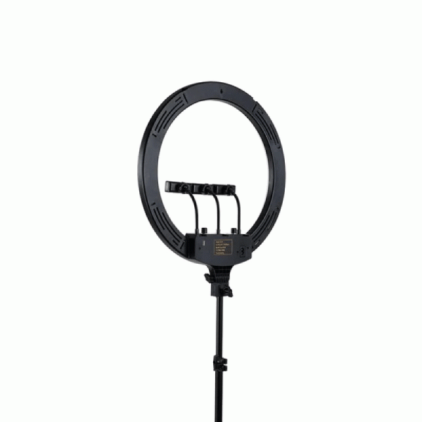 ARO DE LUZ CON SOPORTE HAVIT ST7335 NEGRO