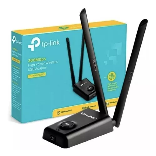 Tarjeta De Red Usb Rompemuros Doble Antena Wifi Tl-wn8200nd
