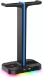 Havit Rgb Gaming Headset Stand Escritorio Doble Auricular