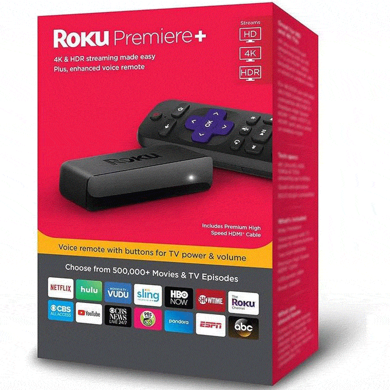 ROKU PREMIERE + HD / 4K / HDR - Tienda de Computadores